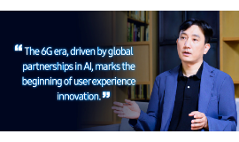 [Next-Generation Communications Leadership Interview ④] Ushering in the 6G Era With AI Innovation and Global Partnerships